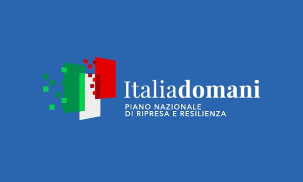 ItaliaDomani - Piano Nazionale di Ripresa e Resilienza - logo